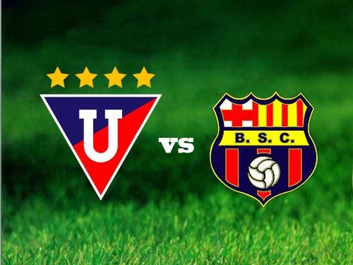 Barcelona vs Liga de Quito el partido de la fecha