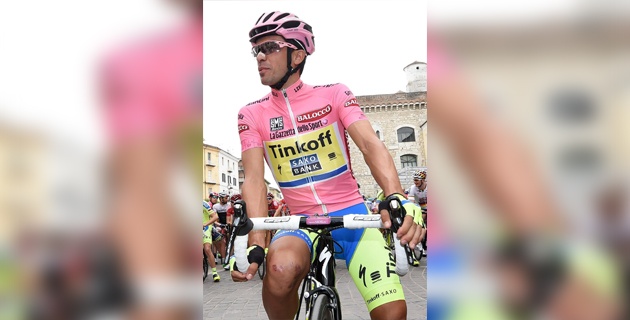 Contador pierde ventaja en el liderato del Giro